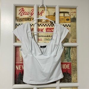 White blouse/going out top S/M